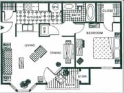 One Bedroom / One Bath