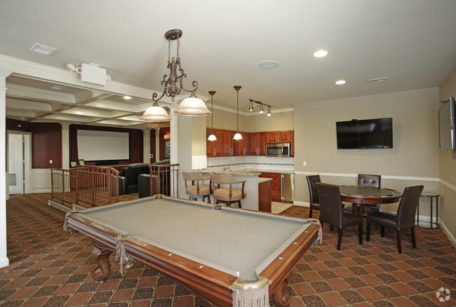 Billiards, Poker and Media Room
