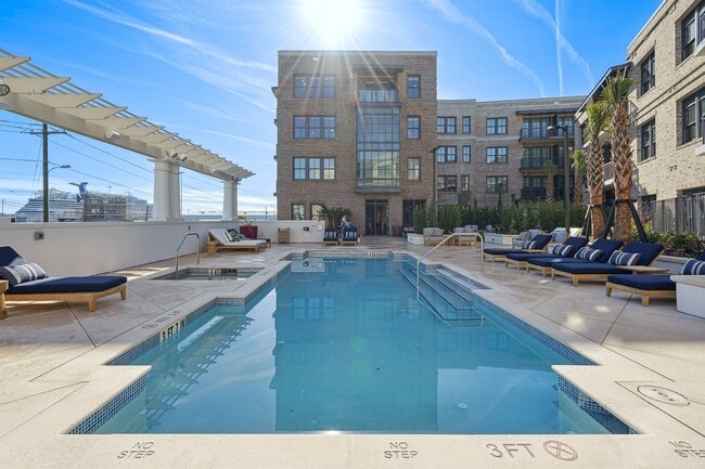 Society Pool, Sundeck, & Spa