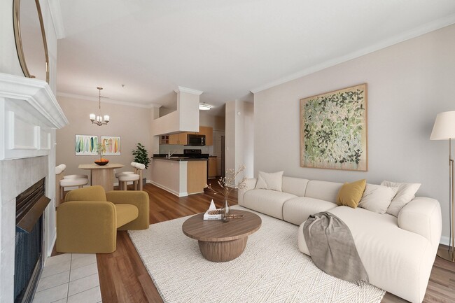 Cozy Living Room with Optional Fireplaces