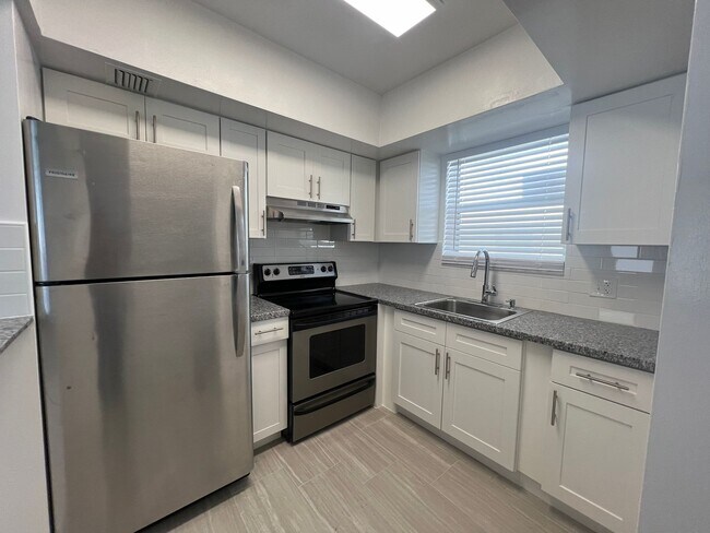 Kitchen with Stainless Steal Appliances