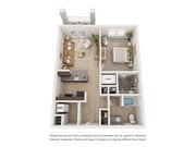 Pioneer - 1 Bed, 1 Bath, 707 sq. ft.