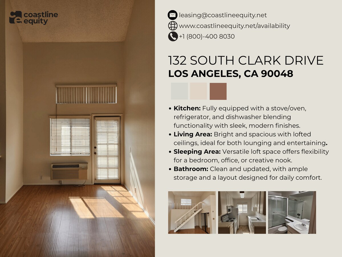 Charming Studio with Loft in Prime Beverly... - Charming Studio with Loft in Prime Beverly... Unit 402