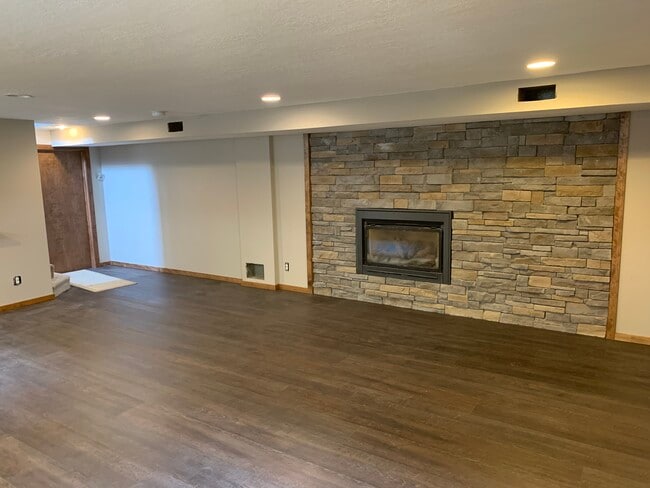 Basement Family room with gas fireplace - 6122 Penn Ave S