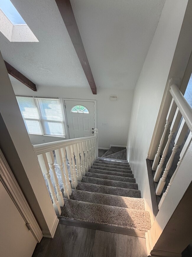 stairs leading to downstairs