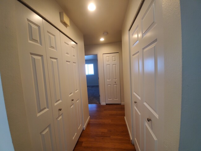 Hall Way Closet Doors - Beachwood Homes in Kirkland