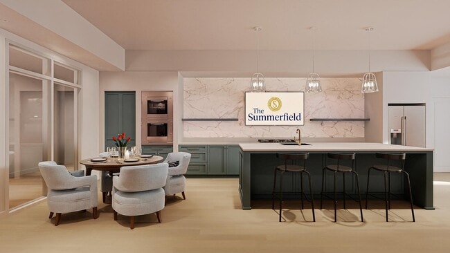 The Summerfield - Demonstration Kitchen - The Summerfield 62+ Community
