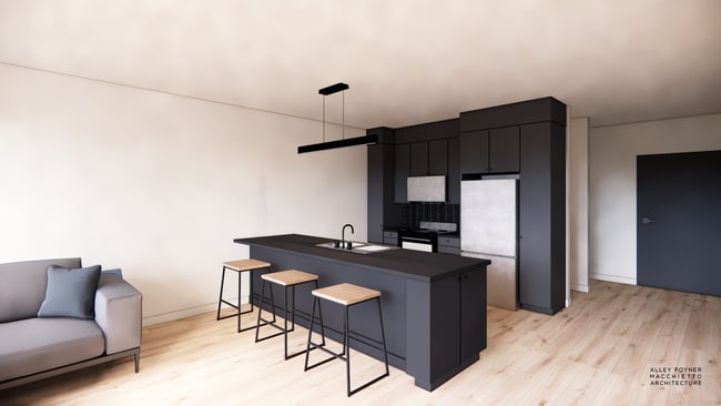 Kitchen Finishes - Quill Floorplan - FRAME Apartments