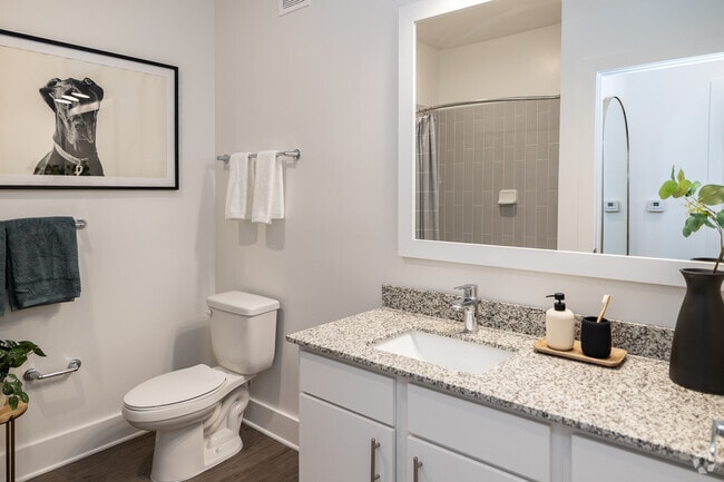 1BR, 1BA - 756SF-A1-Bathroom