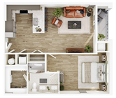 A12 floor plan The Seventeen Hundred on East