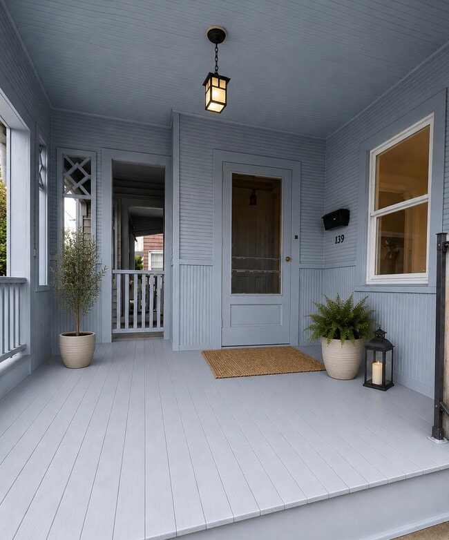 * Virtually staged for illustrative purposes. Furniture and decor not included. - 139 N Indiana Ave