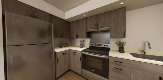 Modern Kitchens - Connection Angle Lake Apartments
