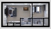 One bedroom junior