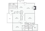C1 | 3-Bedroom Floorplan