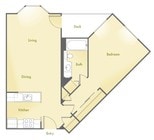 1BR/1BA