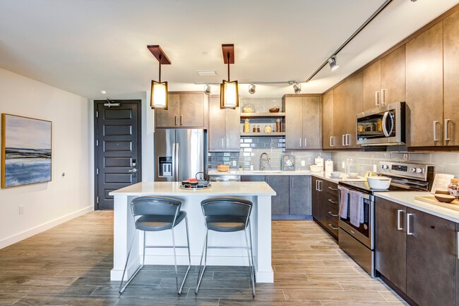 Kitchen Shot - The Residences at Thesis Rental
