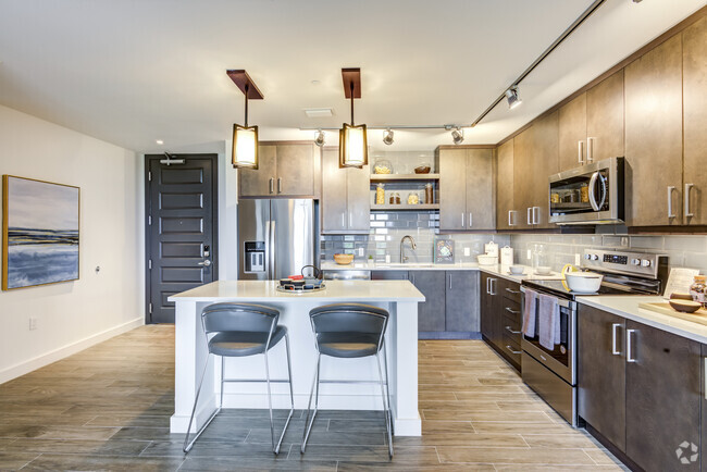 Kitchen Shot - The Residences at Thesis Rental