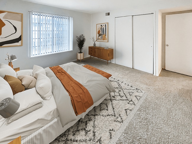 Bedroom with Large Closet
