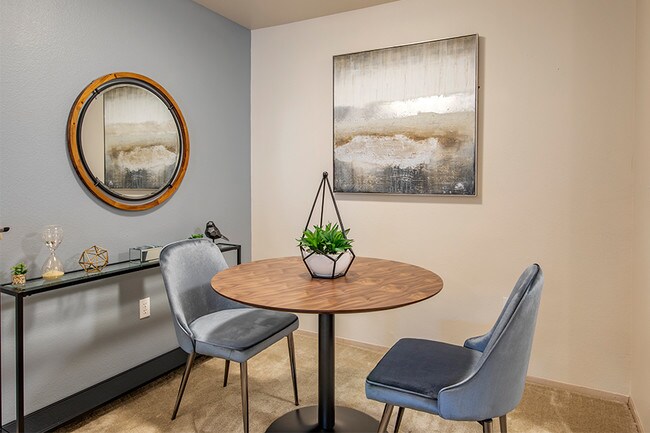 Dedicated dining space