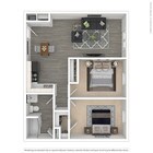 *COMPLETAMENTE NUEVOS* 2 habitaciones 1 baño estilo abierto