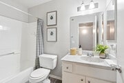 2BR, 2BA - 801SF - Second Bathroom