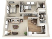 2BR/1BA