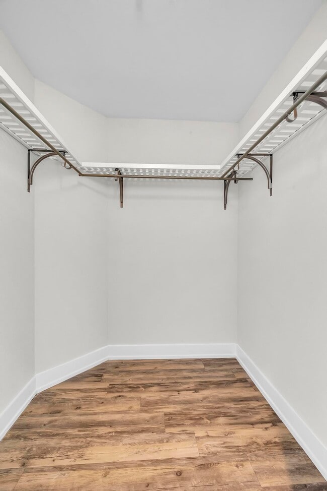 Penthouse walk-in closet