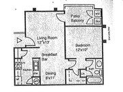 1BR/1BA