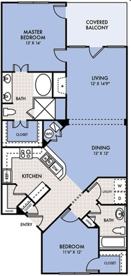 2BR/2BA - Water's Edge Condominium