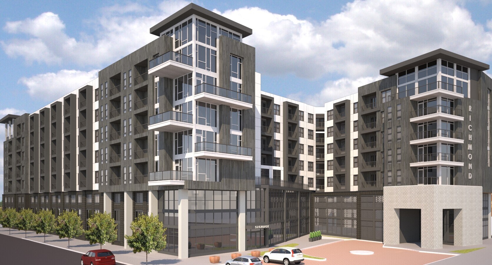 Rendering - The Ace Apartments