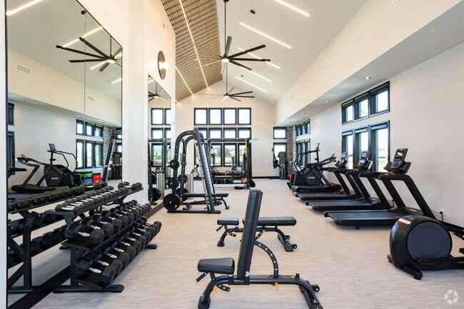 Expansive Fitness Center