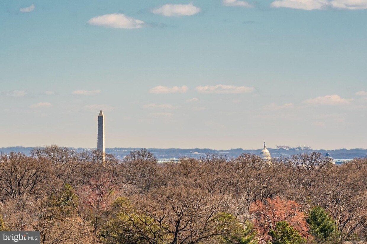 Zoomed in view from balcony. - 4141 N Henderson Rd (Arlington, VA)
