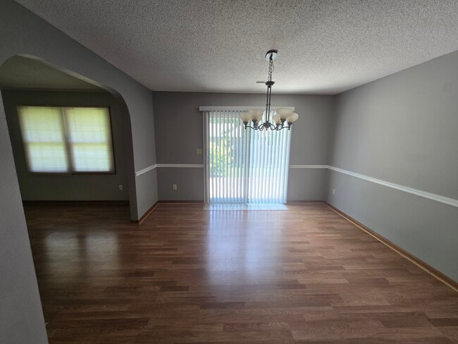 Dining room to patio view - 3700 Falmouth Dr