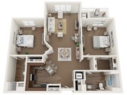 The Manchester I | Barrington Place | Apartments in Madison, WI