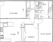 2BR/2BA