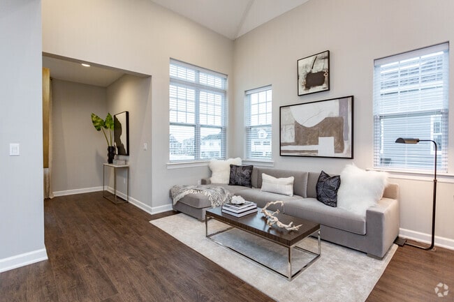 The Finch 2BR,2BA W/Elevator & Loft - 1559SF- Living Room - Fairfield Knolls At Mount Sinai