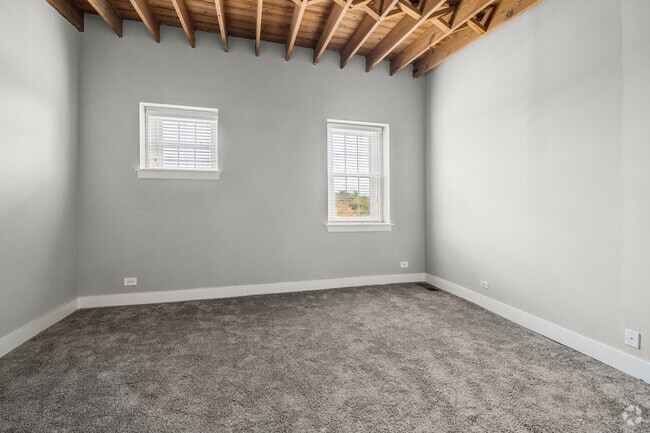 D1R 2BR, 1.5BA - 1,582SF - Second Bedroom