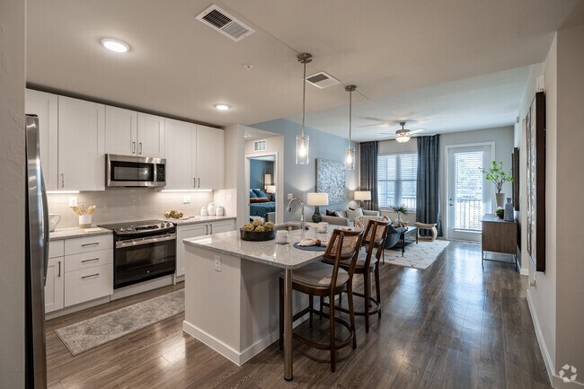 2BR 2BA - 1789SF - Kitchen/Living Room