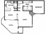 1BR/1BA