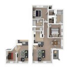 Two bed, two bath