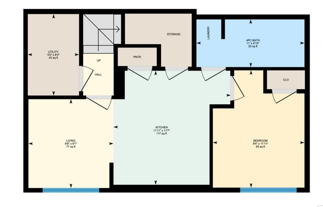 Photo - 1.0 bedroom in Edmonton Alberta T5G 2T1 Unité B1