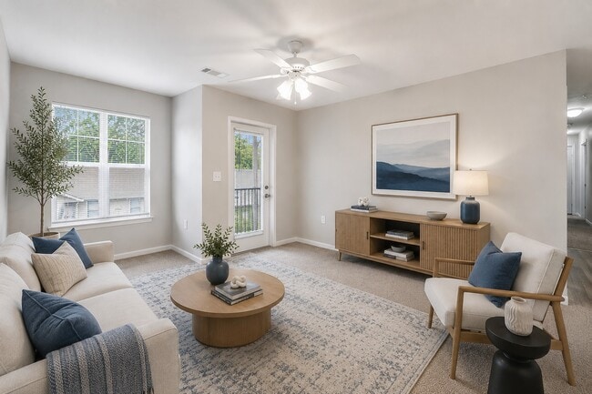 Inviting living room - Hallmark at Columbia