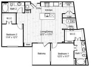 B4.2 floor plan Virage