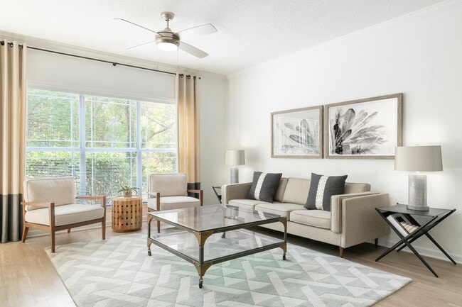 The Brooke - Premium Upgrade Living Room - The Brooke