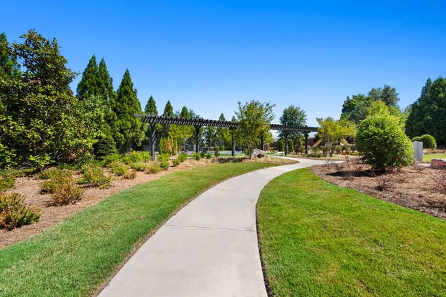 Scenic walking trail