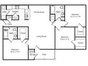 3BR/2BA