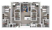 D1 | 4x4 | 1375 sq ft