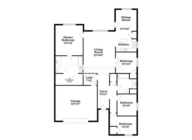 Photo - 4 Bedroom Pet-Friendly Home in Newcastle, OK with Main Street Renewal