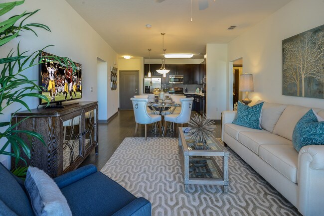 Art Deco Kitchen/Living Area