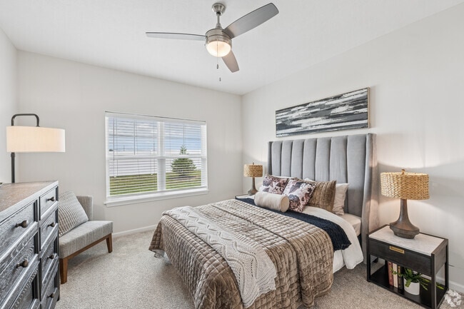 Canterbury 2BR, 2BA - 1,293SF - First Bedroom